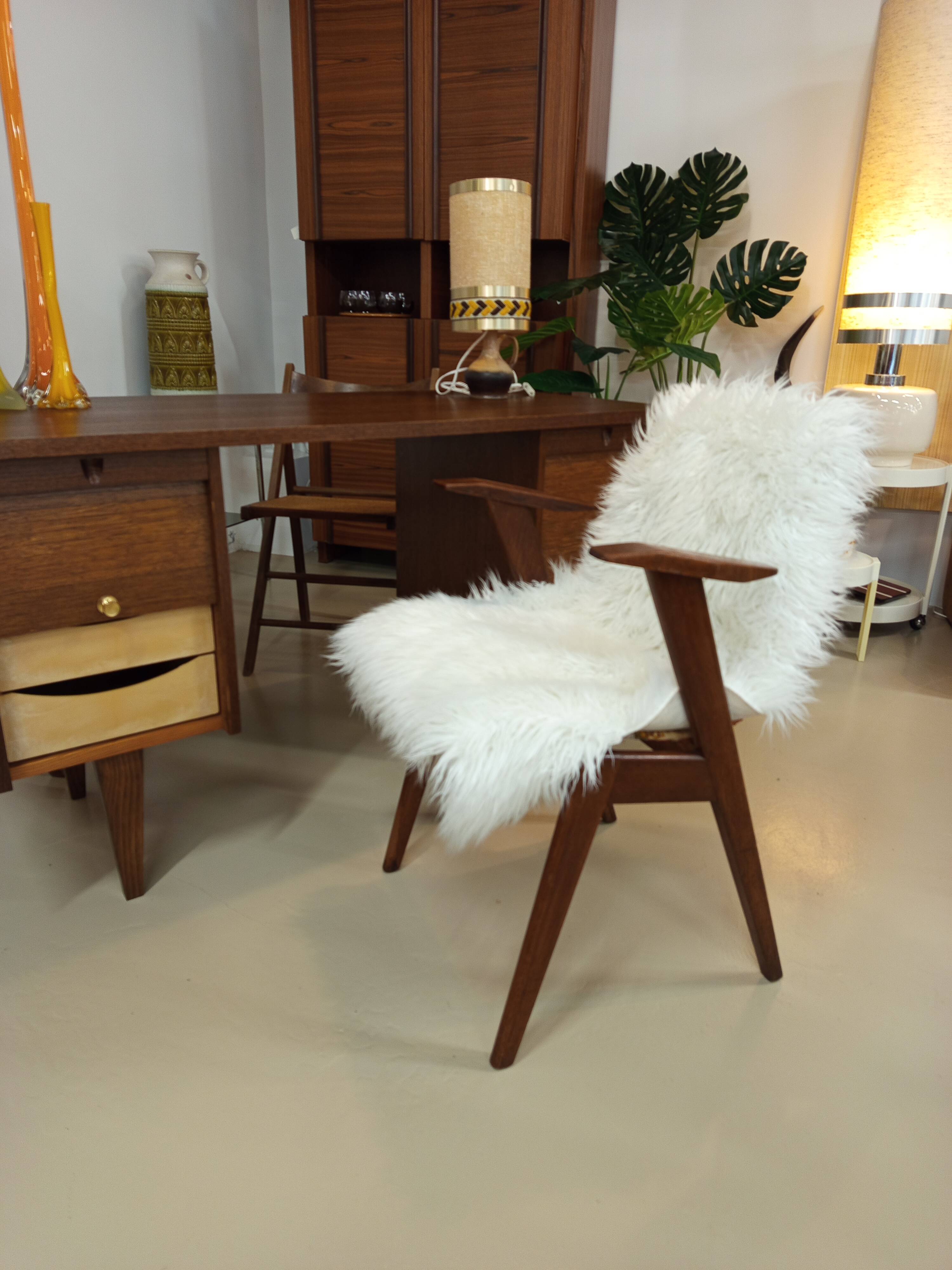 Fauteuil scandinave vintage