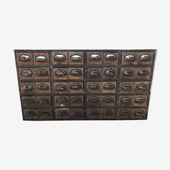 Furniture hardware 40 drawers vintage