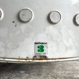 White Lacquered Steel Omstak Chair by Rodney Kinsman for Bieffeplast (1971) Industrial Sled Base