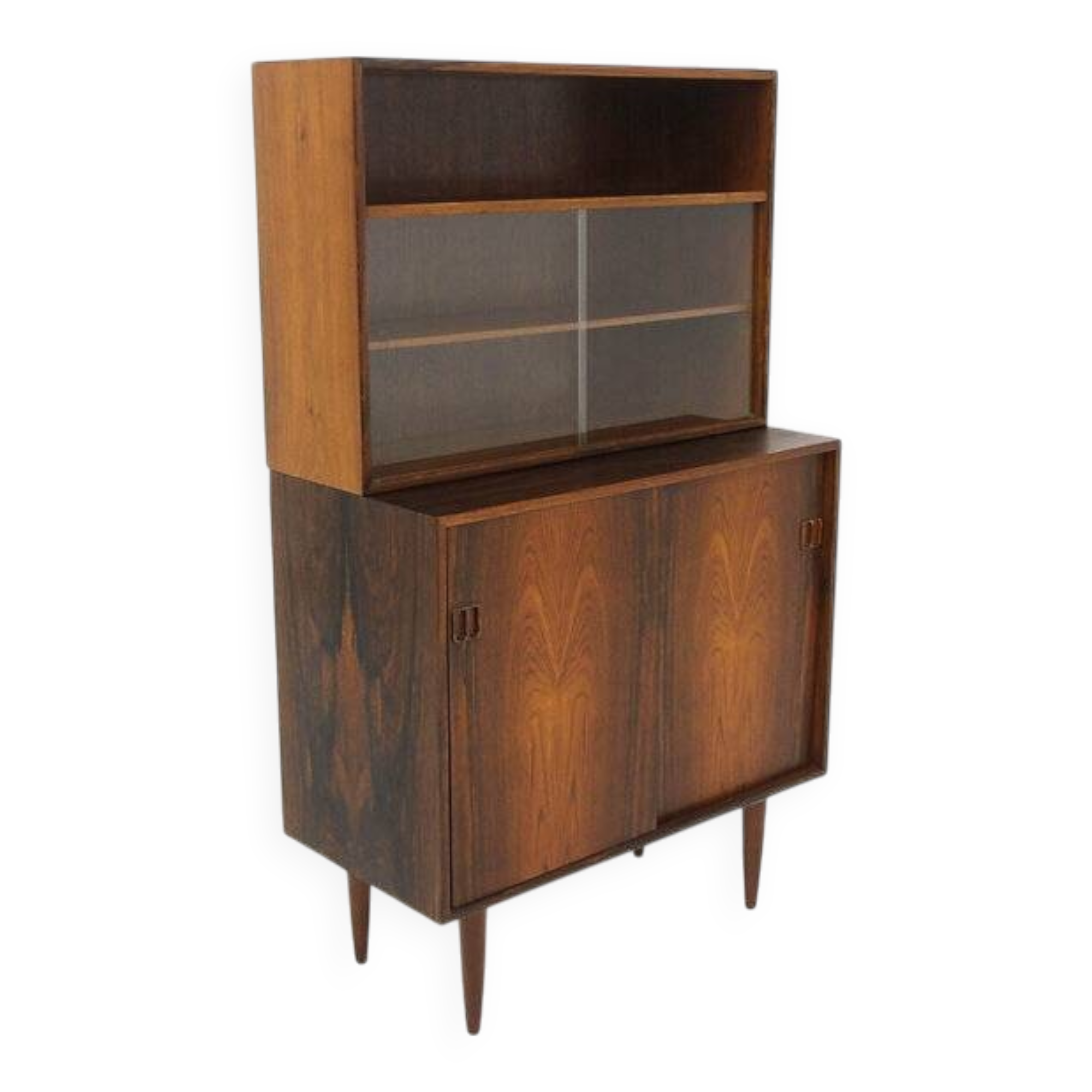 Scandinavian rosewood chest of drawers, Hjørnebo Møbelfabrik, Horsens, Denmark, 1960