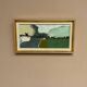 Swedish Oil on Canvas – “Kvarnvägen” by Hans Osswald – Signed