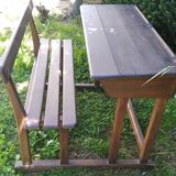 Double child desk