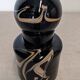 XL bottle or vase by Bob le Bleis for Maure Vieil glassworks circa 1970