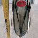 Murano Faceted Glass Vase with Grey Inner Core – Italy, 20 cm