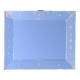 Miroir mural rectangulaire Art Déco incrusté et ciselé sur bois