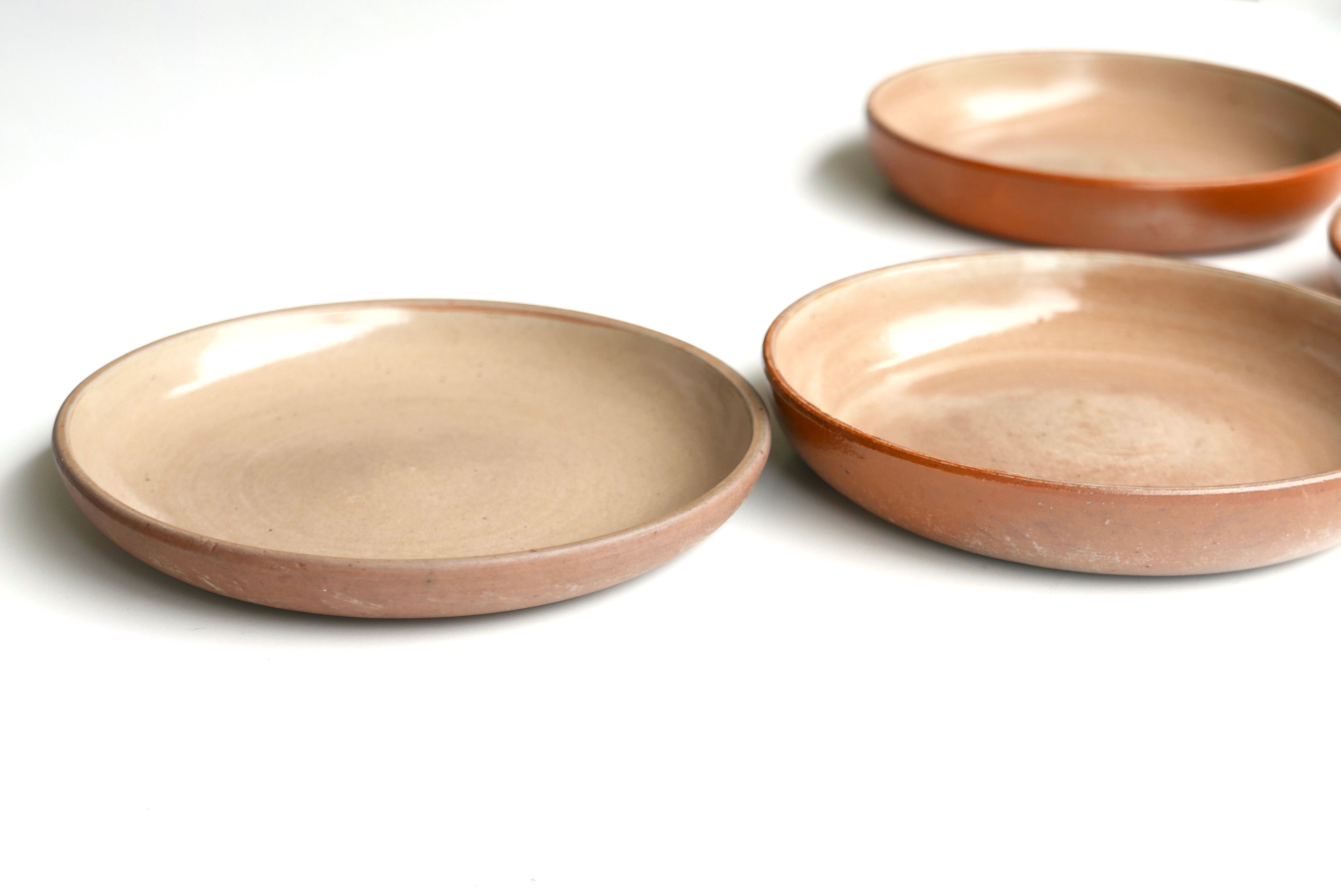 Hollow sandstone plates 70s