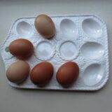 Egg dish, for presentation