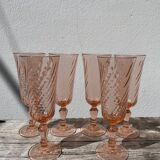 6 Rosaline champagne flutes