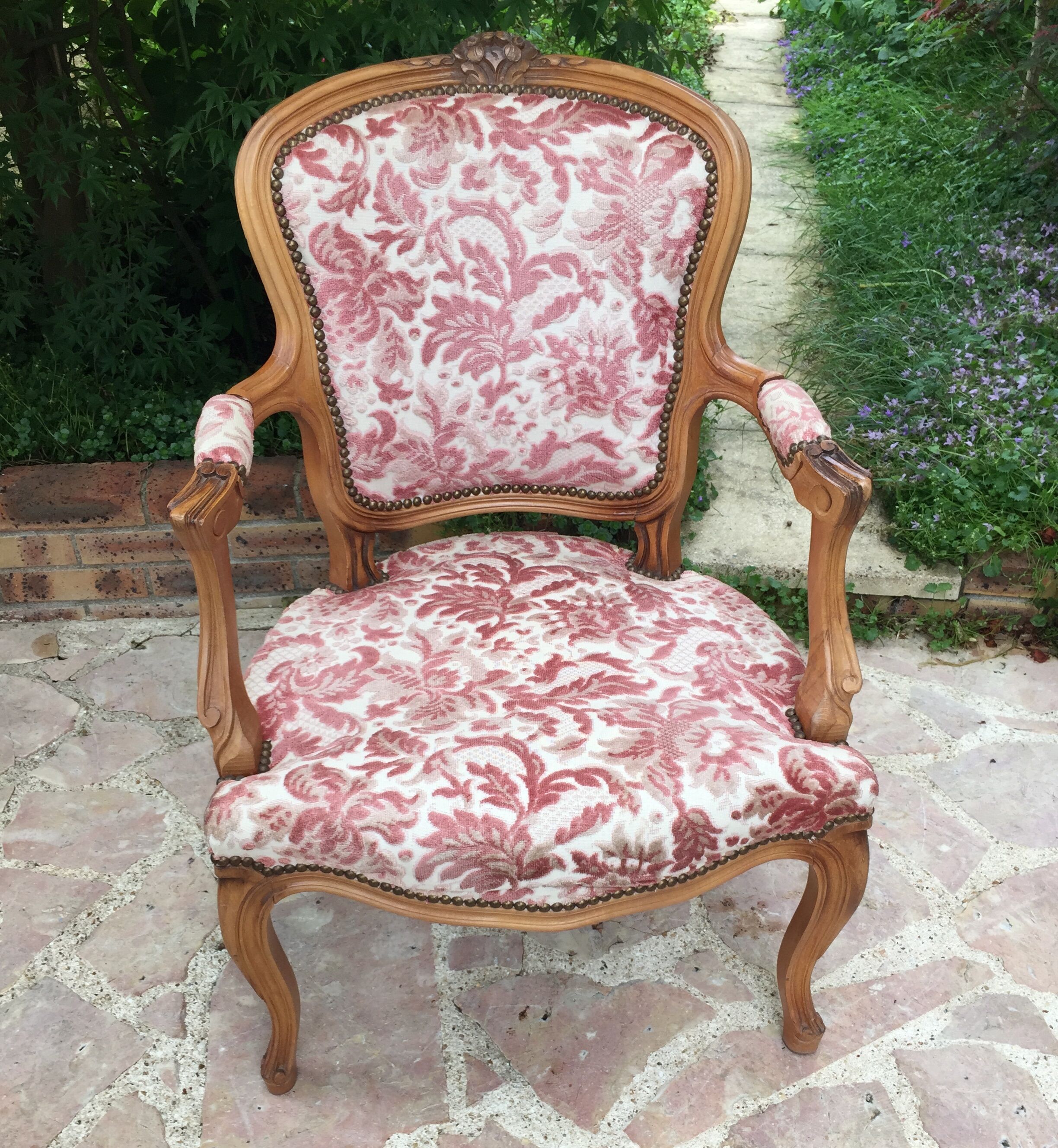 Fauteuil ancien Louis XV