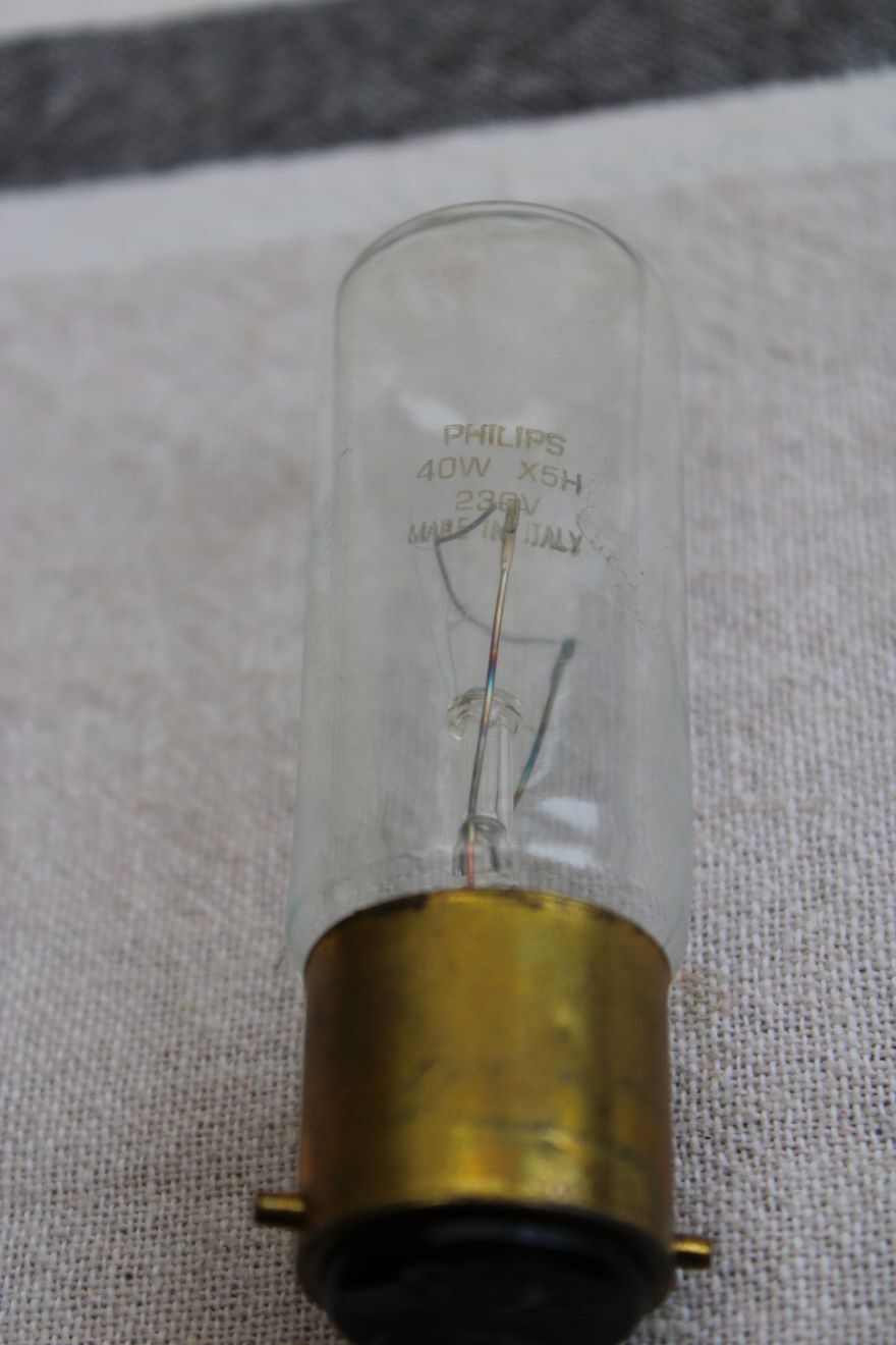 Pair of porcelain wall lamps