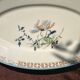 Limoges porcelain trays Jammet Seignolles Manille, set of 2