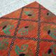 Vintage Turkish Oushak rug 118x306 cm