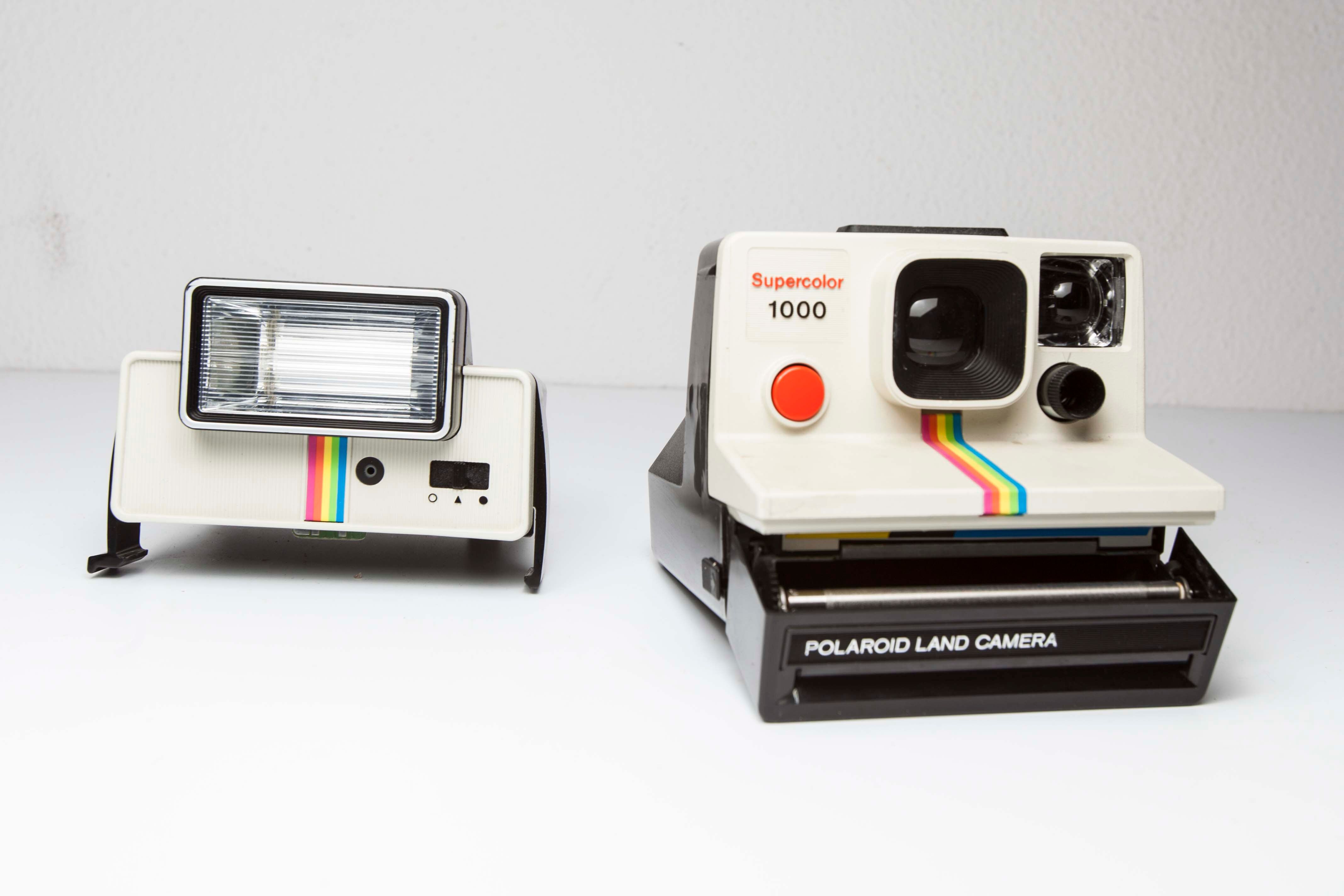 Polaroid Supercolor 1000 with flash