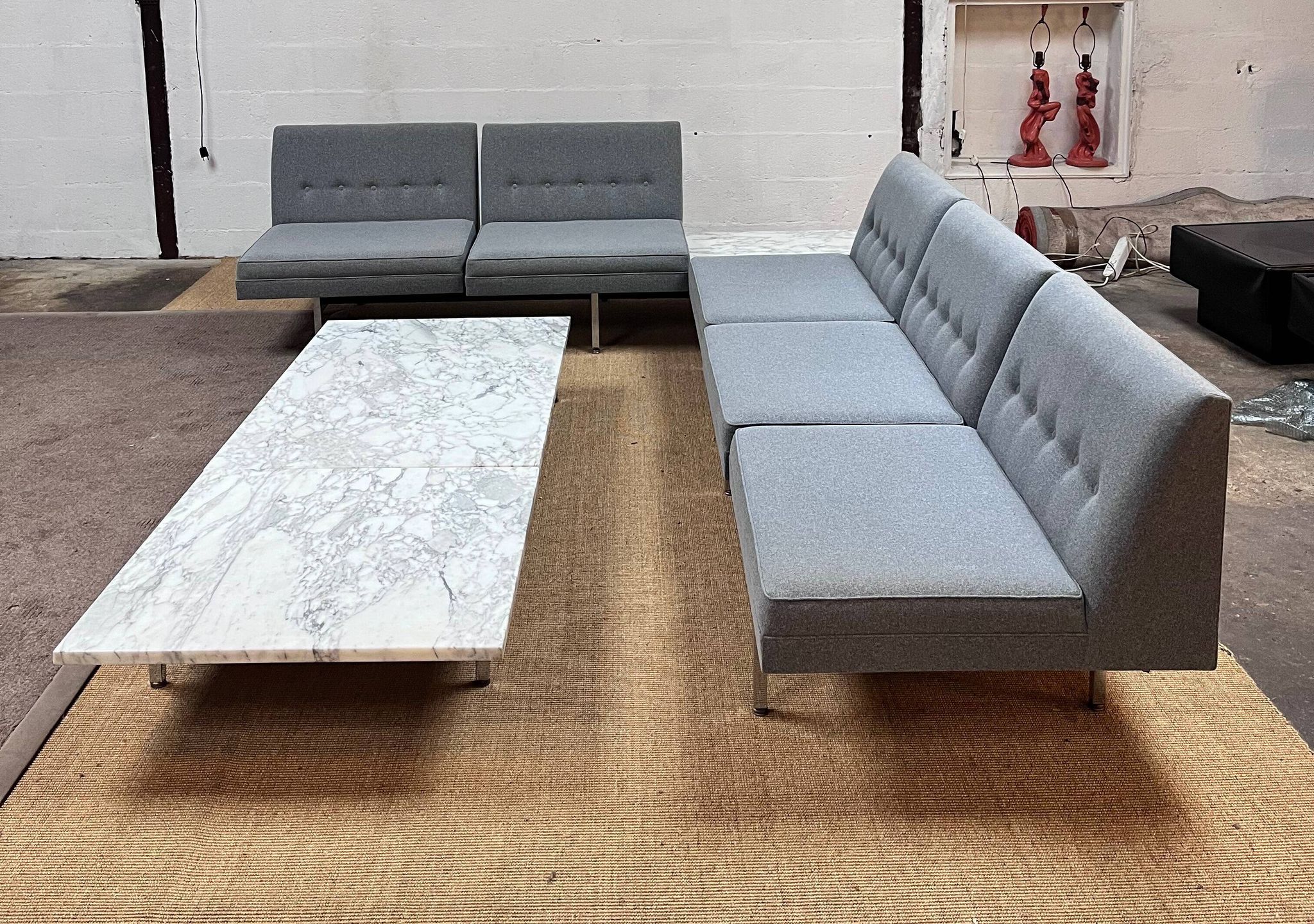 Ensemble de canapé modèle "Modular" de George Nelson, édition Herman Miller