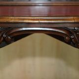 Demi-Lune Desk in Leather by Patrick Beakey Dublin circa 1850