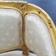 Banquette Napoléon 3 style Louis XV