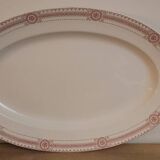 Sarreguemines oval dish