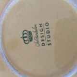 Swedish tea service Christineholm 1970s yellow