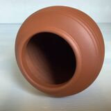 Small vase akru for klinker ceramics terracotta