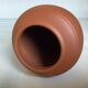 Small vase akru for klinker ceramics terracotta