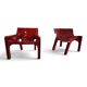 Vico Magistretti Vicario Ensemble de 2 Fauteuils pour Artemide, 1970