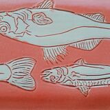 Plat cake poissons