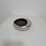 Cendrier vintage space age en aluminium années 1970