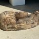 Large Timor mask in patinated wood H:50cm (2)