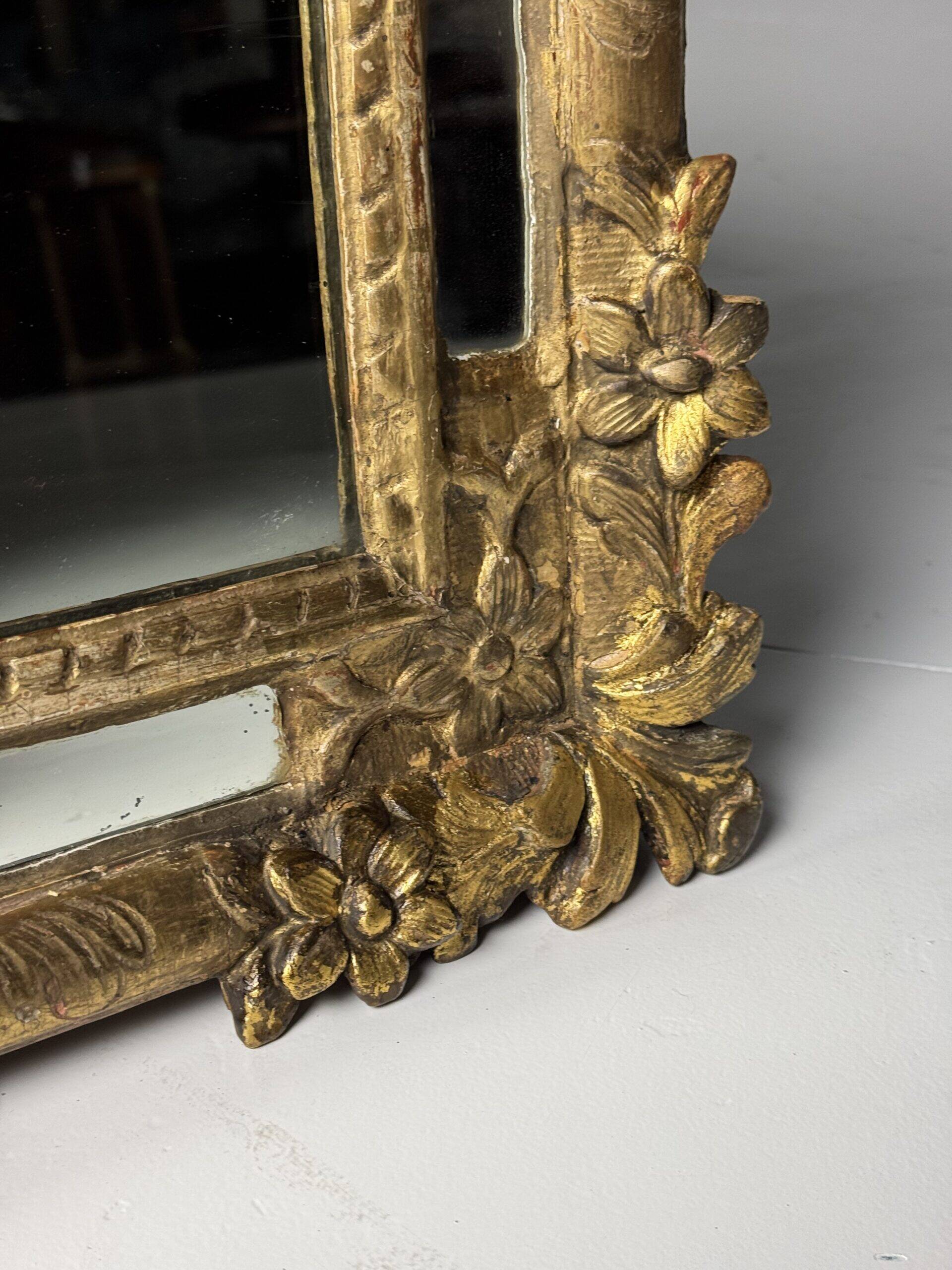 French Louis XV mirror 18th century