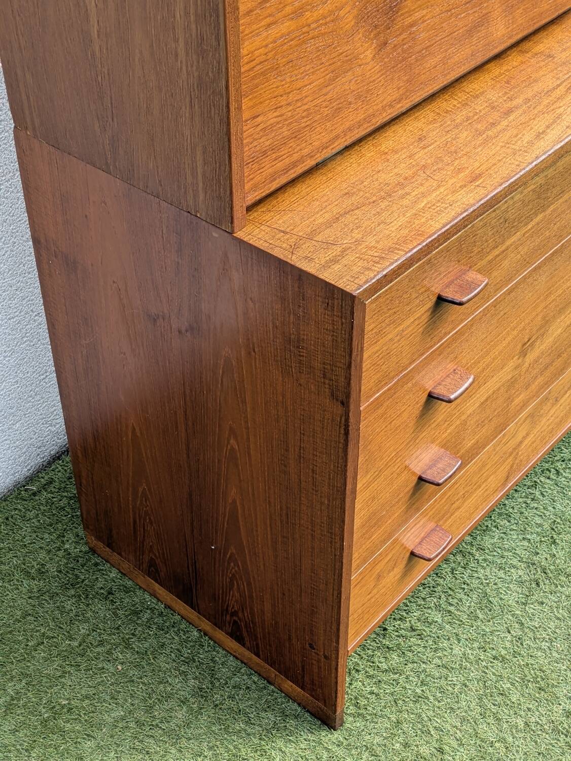 Wegner modular secretary library (RY Møbler) teak 50s