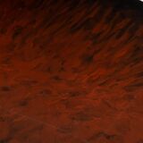 Maison Charles. Bronze coffee table with lacquered top. 1970s.