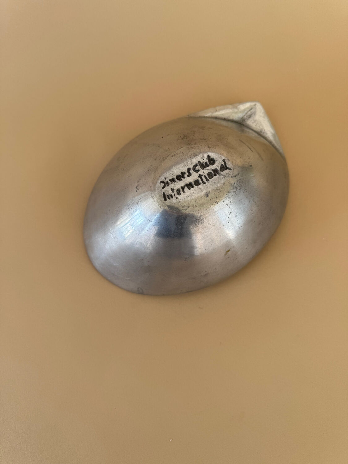 Vintage Modernist Decorative Aluminum Bowl