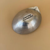 Vintage Modernist Decorative Aluminum Bowl