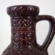 Vintage floor vase Alger decor Bay manufacture, Germany 1960