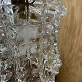Vintage glass pendant lamp