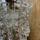 Suspension en verre vintage