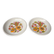 Two vintage plates Boch model Bali