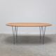 ‘Super-Elliptical’ table in oak by Piet Hein & Bruno Mathsson for Fritz Hansen, 1968