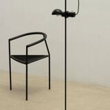 Black metal Floorlamp by Barbieri e Marianelli for Tronconi