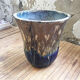 FLOWER pot XXL in glazed earth