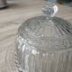 Old glass cheese bell