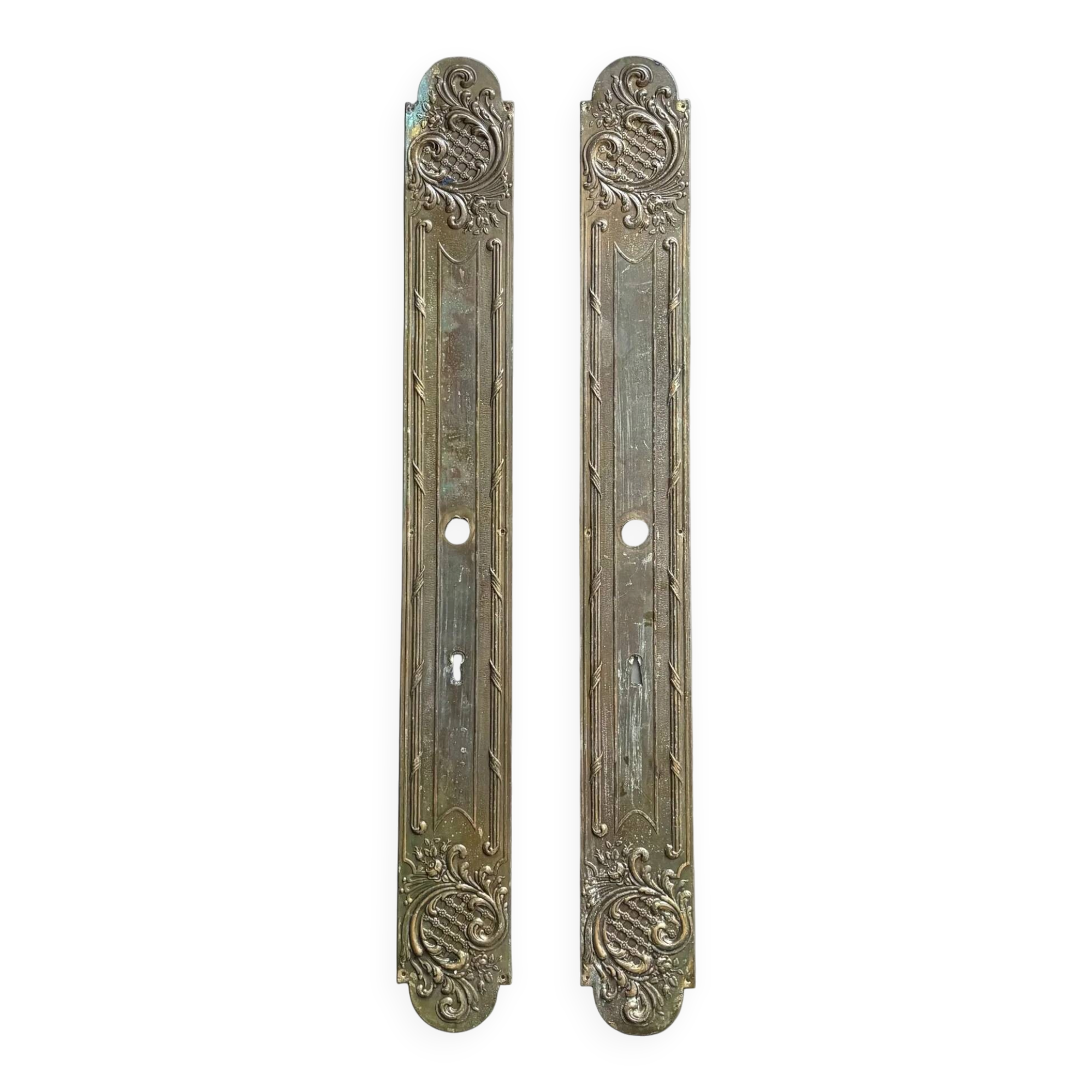 2 old cleanliness plaques - 53cm - Ref 1338