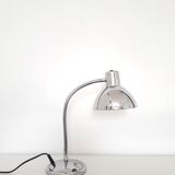 Adjustable desk / workshop lamp - Chrome metal - 1950