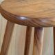 High wooden stool