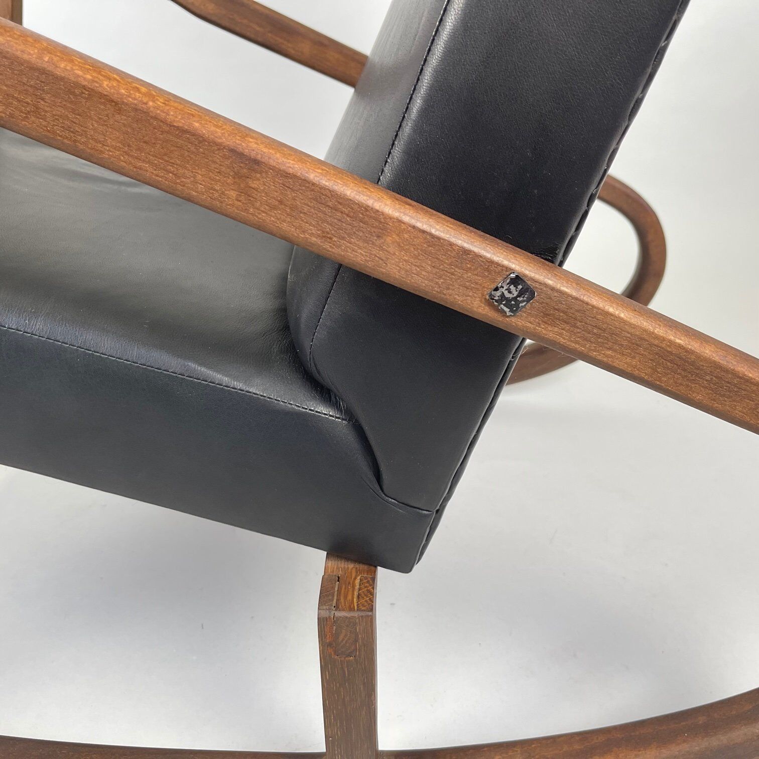 Vintage Rocking Chair, Czechoslovakia, 1970's