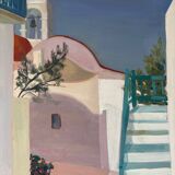 The church of Mikonos from 1985