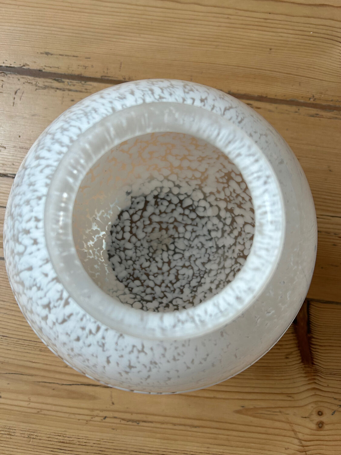 Art Deco glass globe ceiling light from Clichy