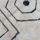 White Mrirt rug in wool 180×270 cm