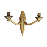 Art Deco wall lamp 30s in bronze