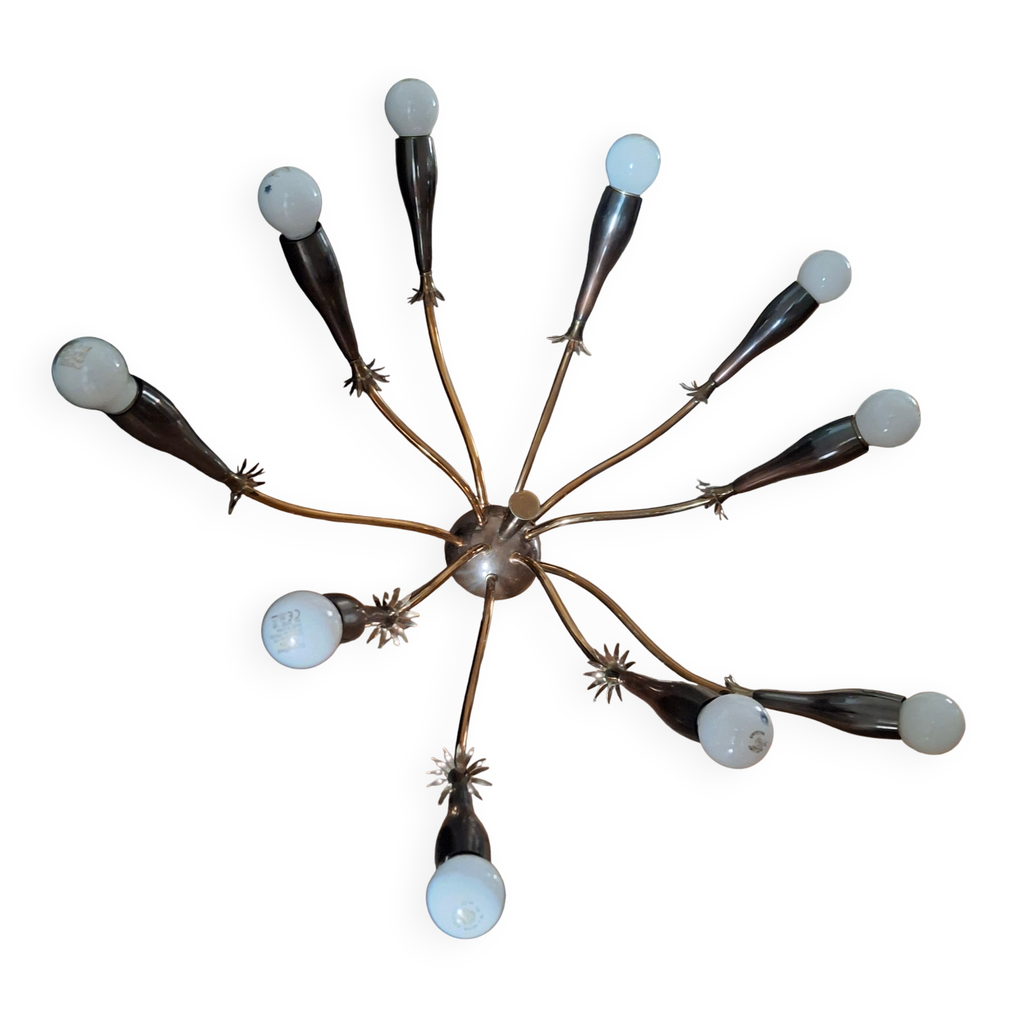 Sputnik chandelier model spider. 1960